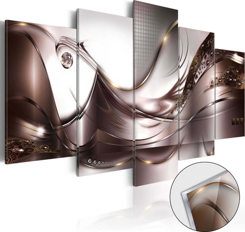 Quadri-su-vetro-acrilico-Golden-Storm-[Glass]