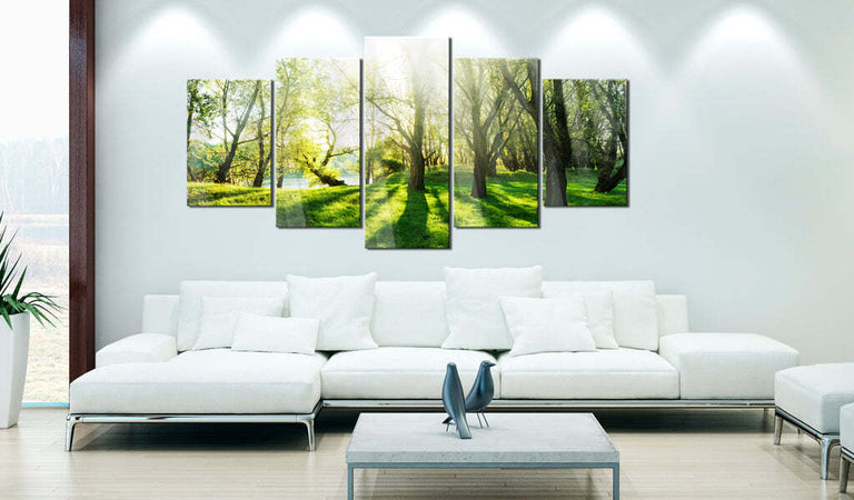 Quadri-su-vetro-acrilico-Green-Glade-[Glass]