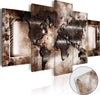 Quadri-su-vetro-acrilico-Platinum-Map-[Glass]