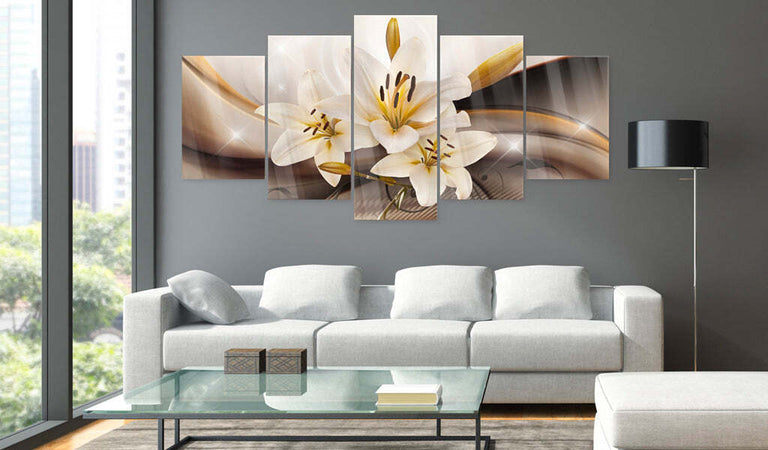 Quadri-su-vetro-acrilico-Shiny-Lily-[Glass]