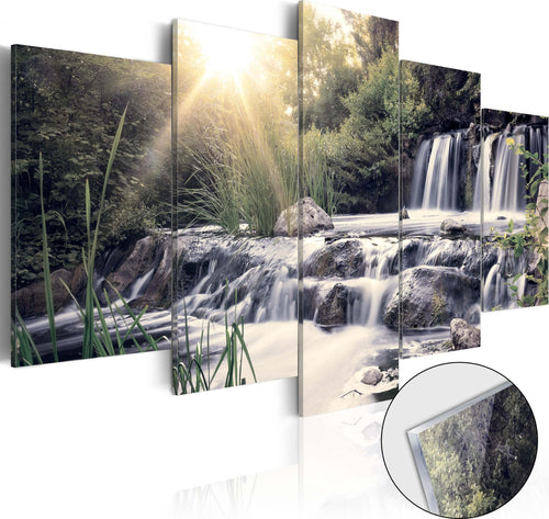 Quadri-su-vetro-acrilico-Waterfall-of-Dreams-[Glass]