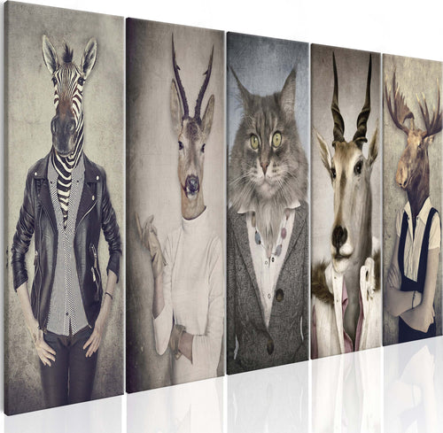 Quadro-Animal-Masks-I