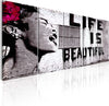 Quadro-Banksy-Life-is-Beautiful