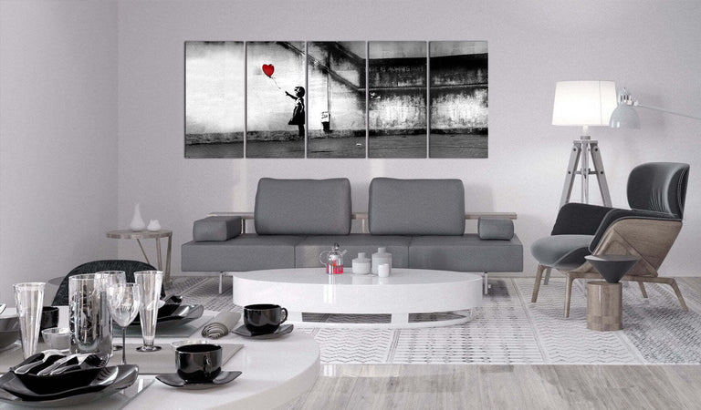 Quadro-Banksy-Runaway-Balloon