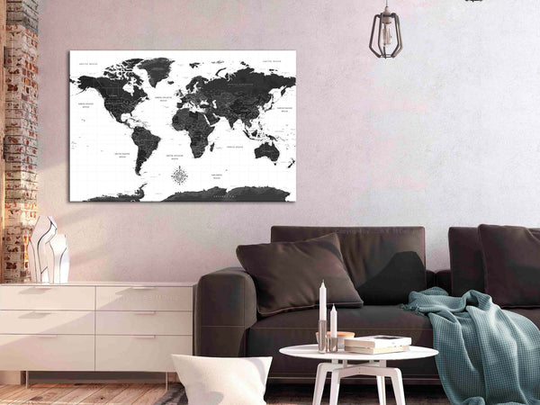 Quadro-Black-and-White-Map-(1-Part)-Wide