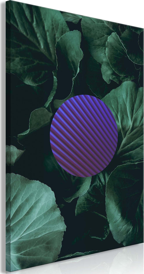 Quadro-Botanical-Abstraction-(1-Part)-Vertical