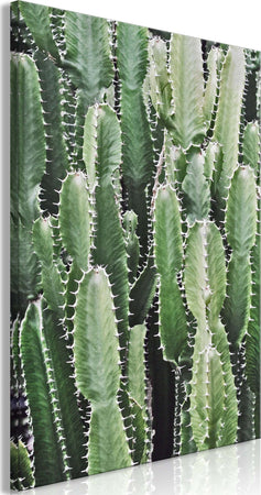 Quadro-Cactus-Garden-(1-Part)-Vertical