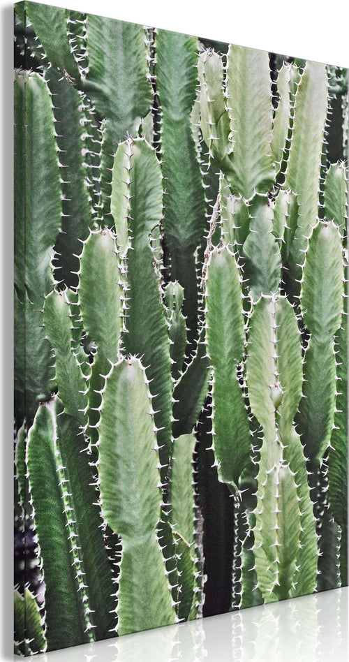 Quadro-Cactus-Garden-(1-Part)-Vertical