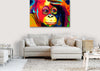 Quadro-Colourful-Orangutan-(1-Part)-Wide