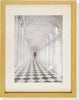 Quadro-Con-Foto-Artistica-In-Bianco-E-Nero,-Soggetto-Architettonico,-Con-Cornice-E-Passepartout
