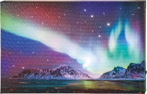 Quadro con LED luminosi a luce calda decorazione natalizia, dipinto da h 38 cm Casa e cucina/Decorazioni per interni/Addobbi e decorazioni per ricorrenze/Decorazioni natalizie/Ghirlande e corone MagiediNatale.it - Altamura, Commerciovirtuoso.it