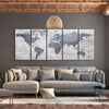 Quadro-Concrete-World-Map-(5-Parts)-Narrow