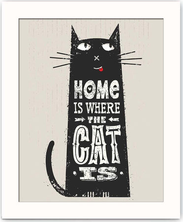 Quadro-decorativo-con-Gatto-28,5-x-23,5-cm