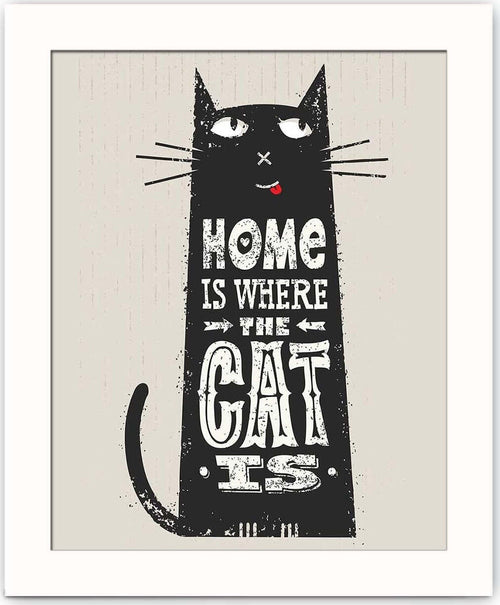 Quadro-decorativo-con-Gatto-28,5-x-23,5-cm