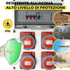 QUADRO 4 PRESE ROSSE 3P+T