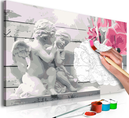 Quadro-fai-da-te-Angioletti-(orchidea-rosa)