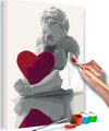 Quadro-fai-da-te-Angioletto-(cuore-rosso)