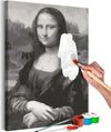 Quadro-fai-da-te-Black-and-White-Mona-Lisa