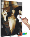 Quadro-fai-da-te-Brown-Hat