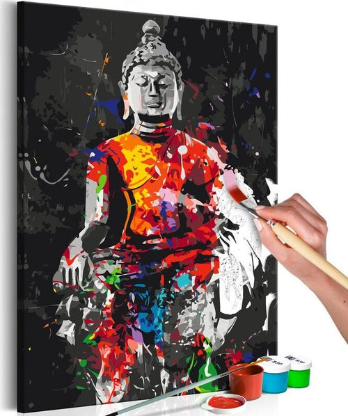 Quadro-fai-da-te-Buddha-in-Colours