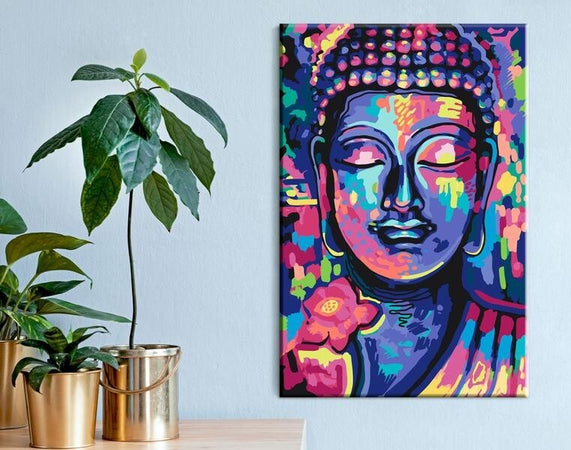 Quadro-fai-da-te-Buddha's-Crazy-Colors