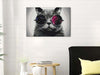 Quadro-fai-da-te-Cat-With-Glasses