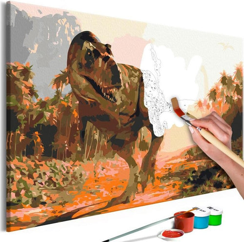 Quadro-fai-da-te-Dangerous-Dinosaur