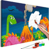 Quadro-fai-da-te-Dinosaur-World