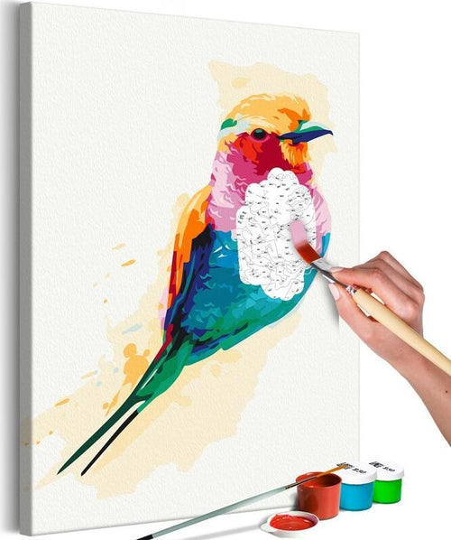 Quadro-fai-da-te-Exotic-Bird