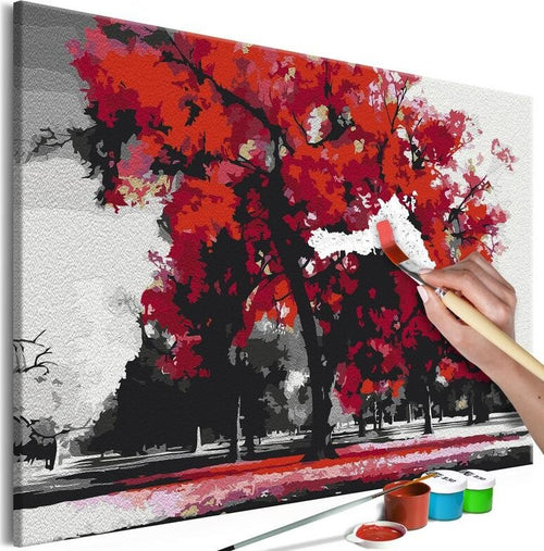 Quadro-fai-da-te-Expressive-Tree