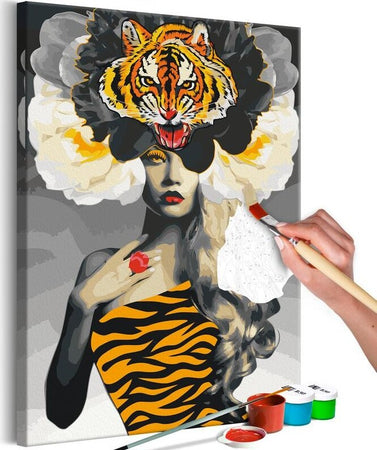 Quadro-fai-da-te-Eye-of-the-Tiger