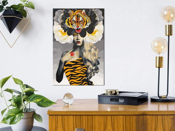 Quadro-fai-da-te-Eye-of-the-Tiger