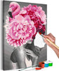 Quadro-fai-da-te-Flamingo-Girl