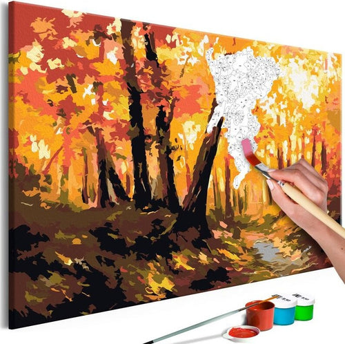 Quadro-fai-da-te-Forest-Track