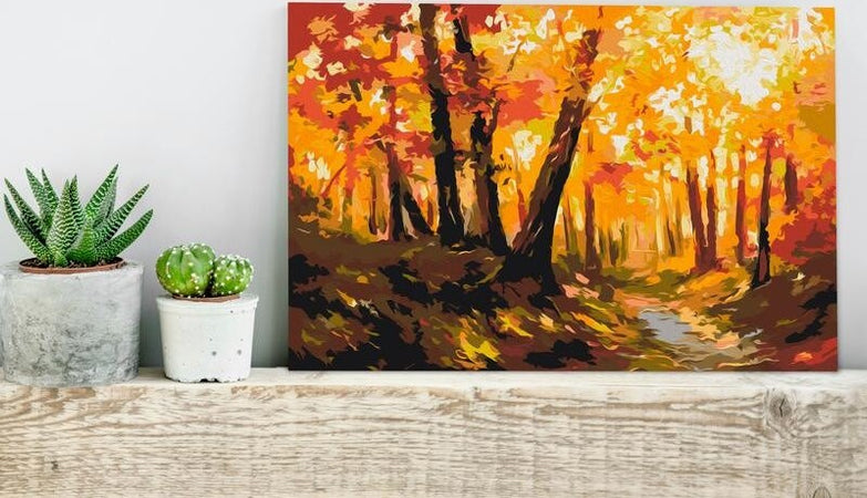 Quadro-fai-da-te-Forest-Track