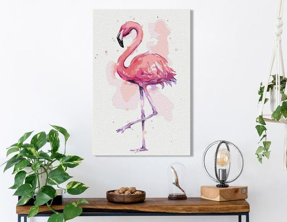 Quadro-fai-da-te-Friendly-Flamingo
