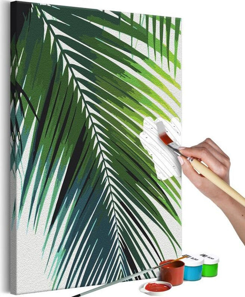 Quadro-fai-da-te-Green-Plume
