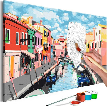 Quadro-fai-da-te-Houses-in-Burano