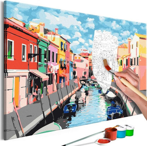 Quadro-fai-da-te-Houses-in-Burano
