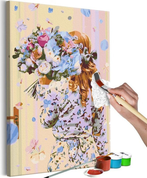 Quadro-fai-da-te-Hydrangea-Girl