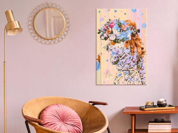 Quadro-fai-da-te-Hydrangea-Girl