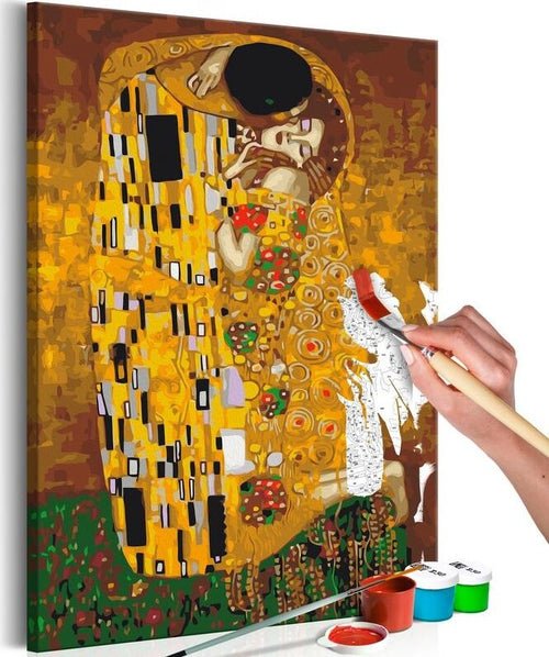 Quadro-fai-da-te-il-Bacio-di-Klimt