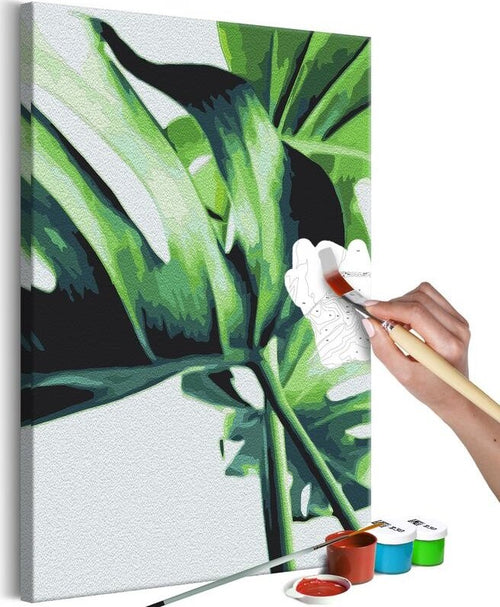 Quadro-fai-da-te-Monstera-Adansonii