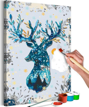 Quadro-fai-da-te-Nightly-Deer