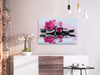 Quadro-fai-da-te-Orchidea-e-sassi-zen-nello-specchio-dell'acqua