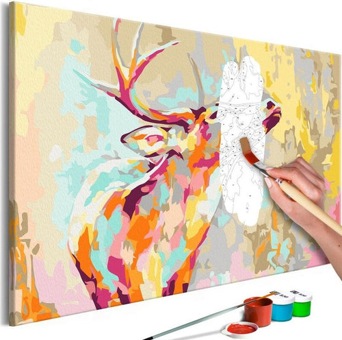 Quadro-fai-da-te-Proud-Deer