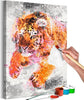 Quadro-fai-da-te-Running-Tiger