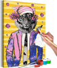 Quadro-fai-da-te-Tiger-in-Hat