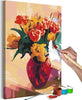 Quadro-fai-da-te-Tulips-in-Red-Vase