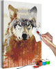 Quadro-fai-da-te-Wolf-and-Forest